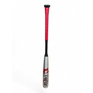DeMarini The Goods BBCOR Baseball Bat 33/30 Silver Red WBD2352010 Hybrid‎ Alloy